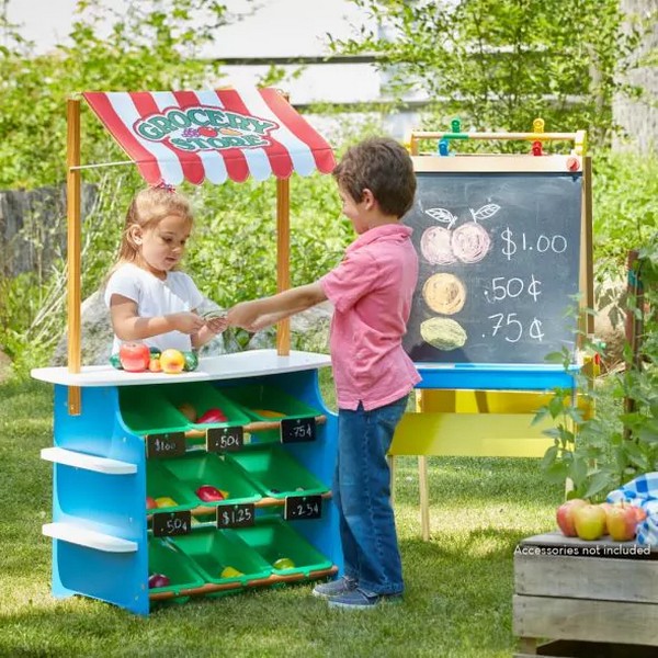 Продукт Melissa and Doug - Дървен щанд 2 в 1  - 0 - BG Hlapeta